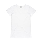 AS Colour Wo's Bevel V Neck Tee 4010