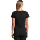 AS Colour Wo's Bevel V Neck Tee 4010