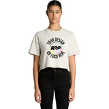 AS Colour Wo's Heavy Faded Crop Tee 4089