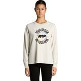 AS Colour Wo's Heavy Faded L/S Tee 4083