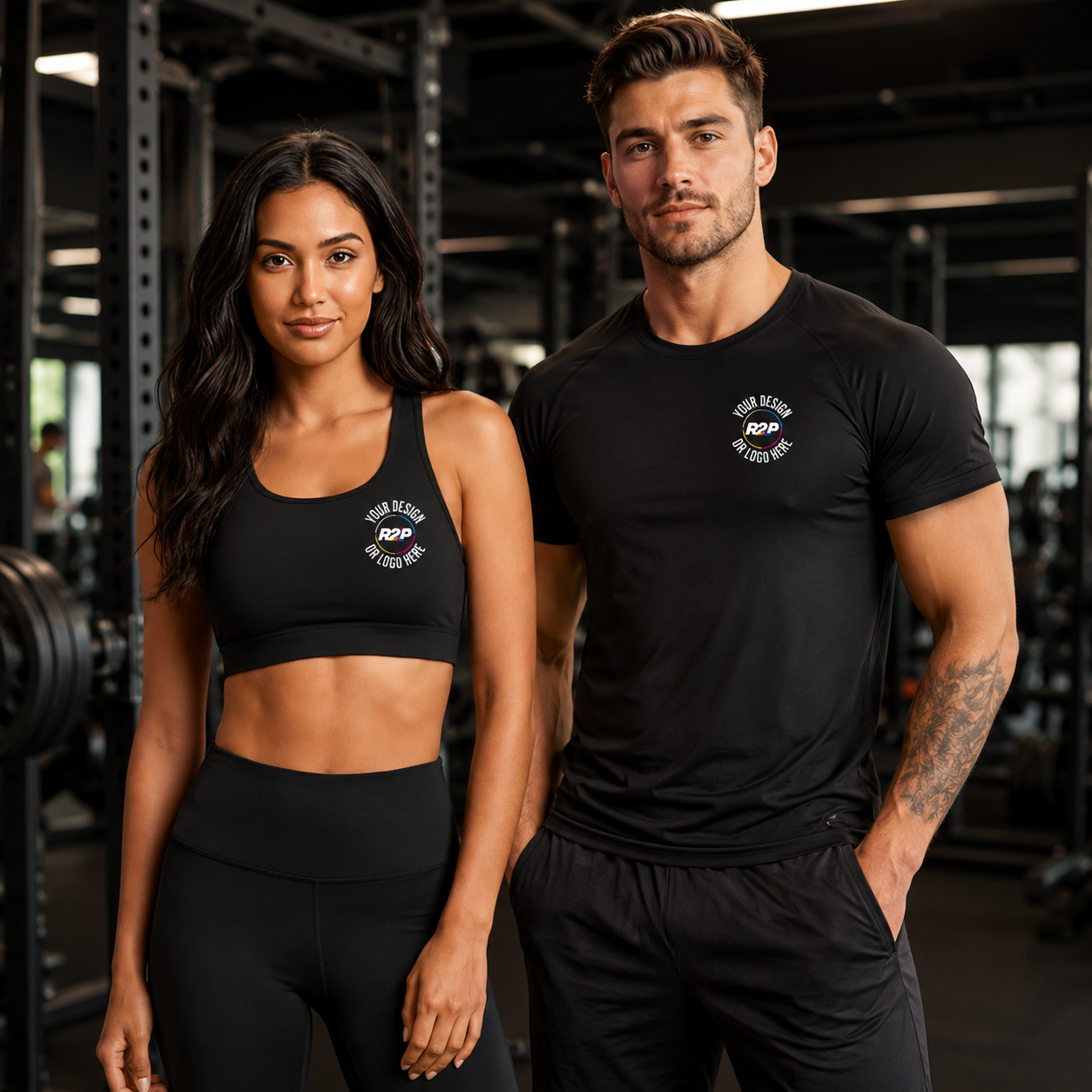 Custom activewear for a club or team