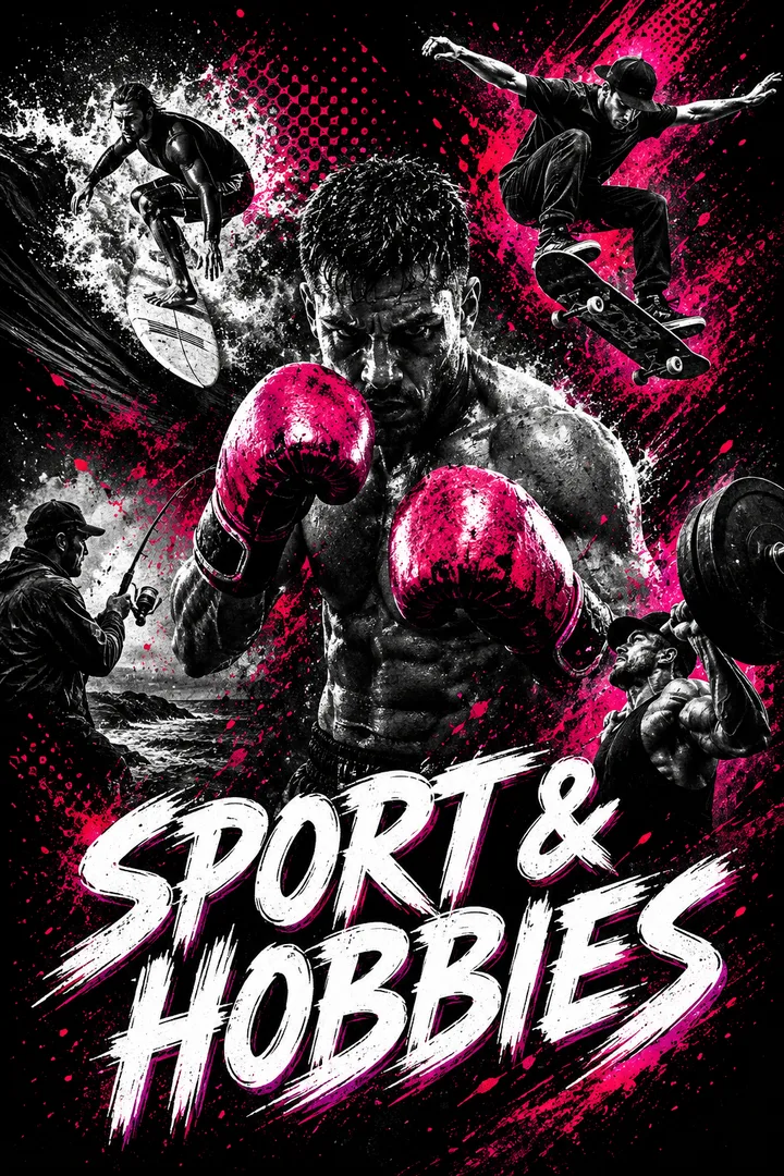 Sport & Hobbies graphic T-shirt collection